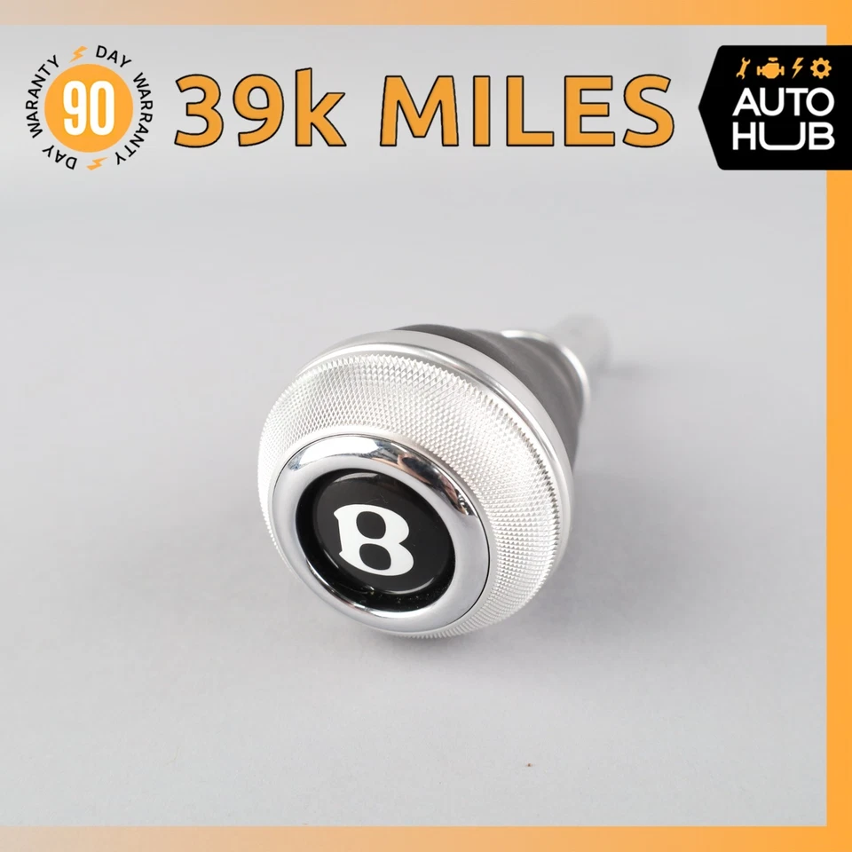 Bentley Continental Flying Spur Floor Shifter Gear Shift Lever Knob OEM 39k - Image 1 of 4
