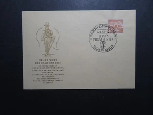 Germany 1954 Berlin 4pf Series on Unaddressed FDC - Z12137 - Picture 1 of 2