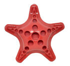 Sodapup Nylon Starfish - Power Chewer Dog Toy - Red - SPN-STR1-600