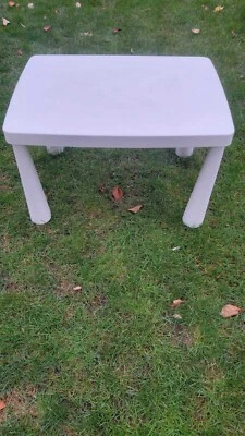 Mammut 儿童桌,室内/室外 白色 型号 14139 — 第 1/3 张图片