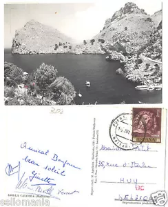 ANTIGUA POSTAL LA CALOBRA MALLORCA BALEARES OLD POSTCARD POSTKARTE CC00395 - Foto 1 di 1