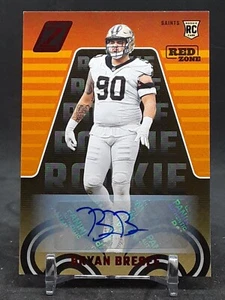 BRYAN BRESEE 2023 ZENITH RED ZONE AUTO ROOKIE SAINTS QQ - Picture 1 of 2