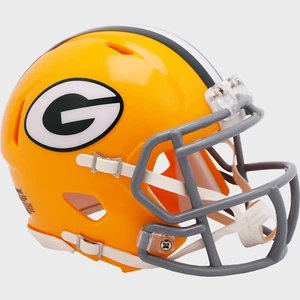 Mini casco de fútbol americano Riddell Speed Green Bay Packers 1961-1979 NFL - Imagen 1 de 3