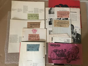 Konzertkarten Autogramme Jazz 60er Jahre - Bild 1 von 8