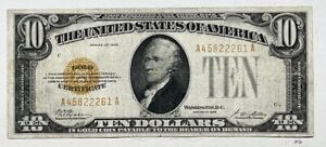Usa - Gold Certificate - $10 - Ten Dollars 1928 - Fr-2400 - Very Fine