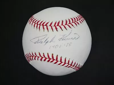 RALPH KINER SIGNED OFFICIAL OMLB BASEBALL INSCRIBED "HOF 75" WITH PSA COA - Image 1 of 4