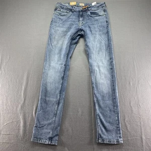 Weatherproof Jeans Mens 34x34 Blue Vintage Soft Lux Slim Fit Mid Rise NEW - Picture 1 of 13