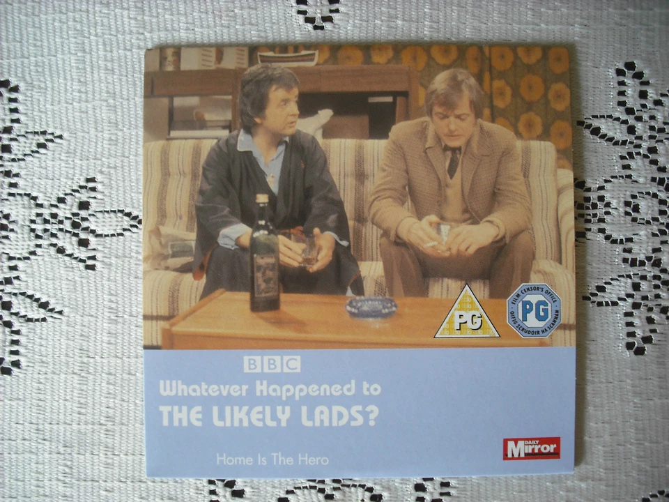 PROMO DVD  TV COMEDY- THE LIKELY LADS- HOME IS THE HERO - Image 1 of 1