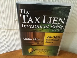 The Tax Lien Investment Bible Real Estate Investing Course 8 AUDIO CD PACKAGE! - Picture 1 of 8