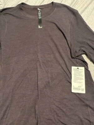 Camisa Hombre Lululemon Mezcla Lana Sin Costuras Manga Larga XL Foto 1 de 4