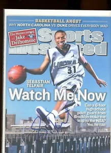 SEBASTIAN TELFAIR NO LABEL NEWSSTAND SPORTS ILLUSTRATED signed autographed - Picture 1 of 1