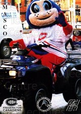 1994-95 Fredericton Canadiens #29 Mascot