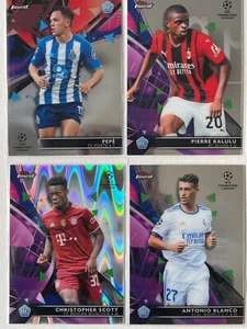 2021-22 Topps Finest UEFA Champions League RC Soccer Cards Pick From List !! - Picture 1 of 26