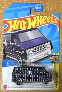 2023 Hot Wheels - #16 70's Van BLACK - Bild 1 von 1