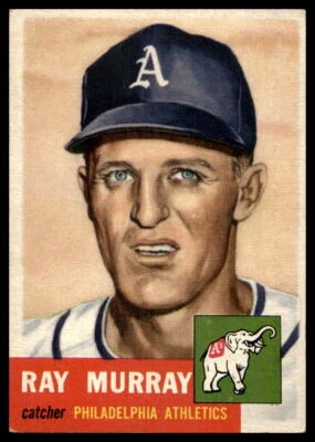 1953 Topps #234 Ray Murray High# Philadelphia Athletics VG-VGEX - Image 1 of 2
