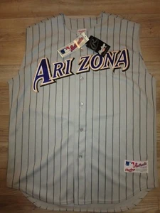 Curt Schilling #38 Arizona Diamondbacks 2001 Rawlings MLB Jersey 48 NEW - Picture 1 of 5