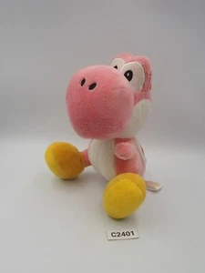 Yoshi Yossy C2401 Pink Island DS Super Mario Sanei 2007 Plush 6" Toy Doll Japan - Picture 1 of 8