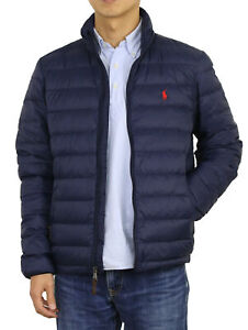 Polo Ralph Lauren Packable Down Puffer Jacket Coat w/ no hood -- 3 colors --