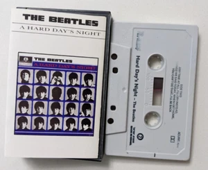 THE BEATLES A Hard Day's Night RARE ISRAELI CASSETTE UK COVER - Picture 1 of 2