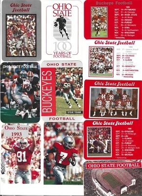 Ohio State Football & Basketball  schedule lot of 190+ -  *1984-2008* - NO DUPES - Image 1 of 4