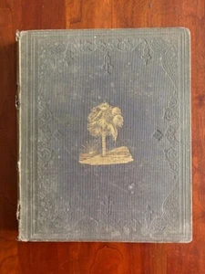 1848 Geology of South Carolina, Tuomey, Folding MAP, 1st, Columbia SC Table Rock - Picture 1 of 3