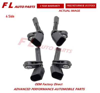 4x Sensor de velocidad de rueda ABS para VW Jetta Golf 5 6 GTI Passat Audi A3 Q3 Skoda Seat Foto 1 de 4