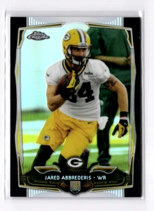 2014 Topps Chrome - Jared Abbrederis #130 Black Refractor (RC) /299 - Picture 1 of 2