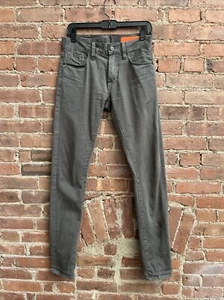 Jean Shop Men’s Jim Selvage Jeans, Sz 28 Medium, Piece Dyed Gray - Picture 1 of 12