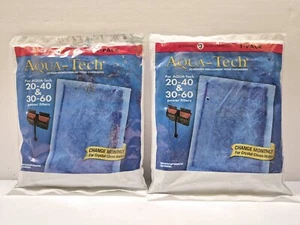 Aqua-Tech EZ-Change #3 2-Packs Aquarium Filter Cartridge for 20-40 30-60 replace - Picture 1 of 2
