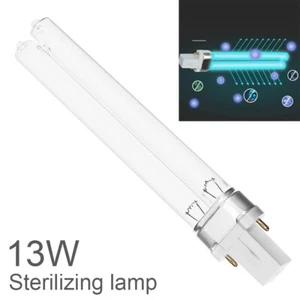 G23 Lamp 13W 254nm H Shape Tube for Water Air Purification Pond aquarium - Picture 1 of 12