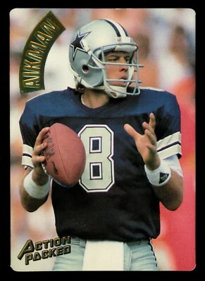 Troy Aikman-1994 Action Packed #20 Cowboys - Image 1 of 2