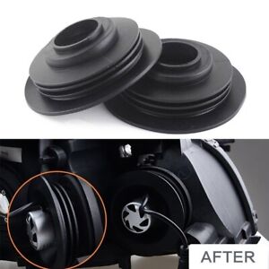 Dust Cover 3.2cm Accessories Black Dust Cover Headlight Useful Durable