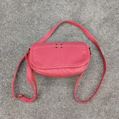 NEXT PINK HANDBAG FAUX LEATHER SHOULDER BAG CARRY Y2K SATCHEL CARRY MINI - Image 1 of 4