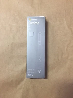 Microsoft Surface Pro 3 4 5 6 Book Go Stylus Pen Silver -  Genuine - Image 1 of 2