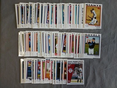 2004 Topps Baseball Base and Gold - - - Pick A Card - - - Complete a Set - Image 1 of 2