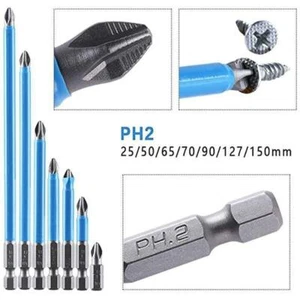 Strong Magnetic Durability Screwdriver Drill Bit Set, 7Pcs Anti-Slip Drill Bit - Picture 1 of 14