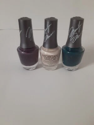 Morgan Taylor Professional Nail Lacquer Marilyn Monroe Collection 3 Bottles NEW Foto 1 de 2