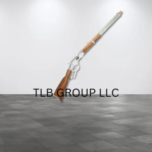 Denix CA Classics M1866 Repeating Rifle Non-Firing Prop Gun  Nickel - Picture 1 of 3