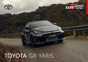 2025 MY Toyota GR Yaris 10 / 2024 catalogue Hot hatch brochure 48 p. 21x30 cm - Picture 1 of 1