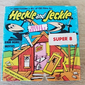 Vintage 1962 Super 8 Cartoon Movie Reel Heckle and Jeckle by Terrytoons - T8  - Picture 1 of 5