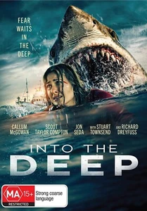 Into The Deep (DVD, 2024) BRAND NEW R4 Movie Richard Dreyfuss - Picture 1 of 1