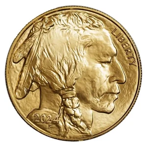 2024 1 oz American Gold Buffalo Coin BU Coins - Picture 1 of 3