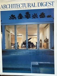 Architectural Digest April 1997 Richard Meier Wesley Snipes Chicago 290 pages - Imagen 1 de 2
