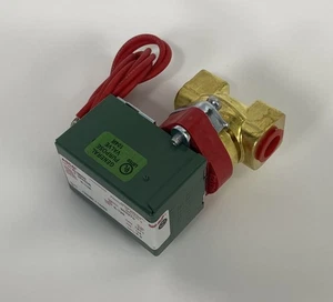 Open Box ASCO 8210B020 120/60AC 2-Wege Messing 1/4 Zoll Magnetventil NC - Bild 1 von 5