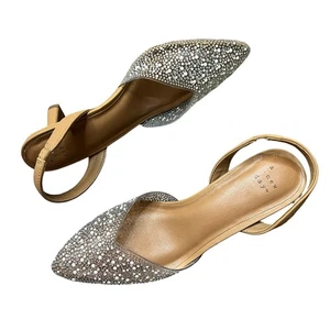 A NEW DAY Isabel verzierte Slingback Kitten Heels transparent - Bild 1 von 5