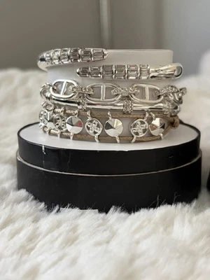 Pila de pulsera personalizada Bomb Party - chapada en plata Foto 1 de 2