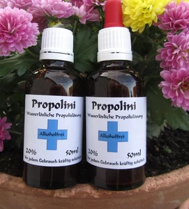 50 ml Propolini Apicultor Natural Propóleo Tintura Gotas sin alcohol Sin alcohol - Imagen 1 de 3