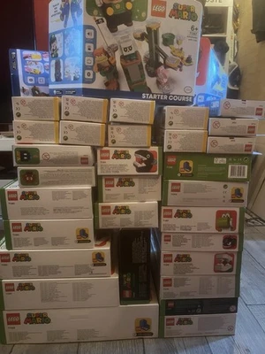 Lot De 33 Set Lego Super Mario Château Bowser,  Yoshi, Tenues Et Plein D'autres - Bild 1 von 4