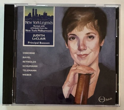 Judith LeClair Bassoon New York Philharmonic  New York Legends (CD 1997) - Image 1 of 3