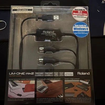 Roland UM-ONE mk2 USB MIDI Interface - Image 1 of 2